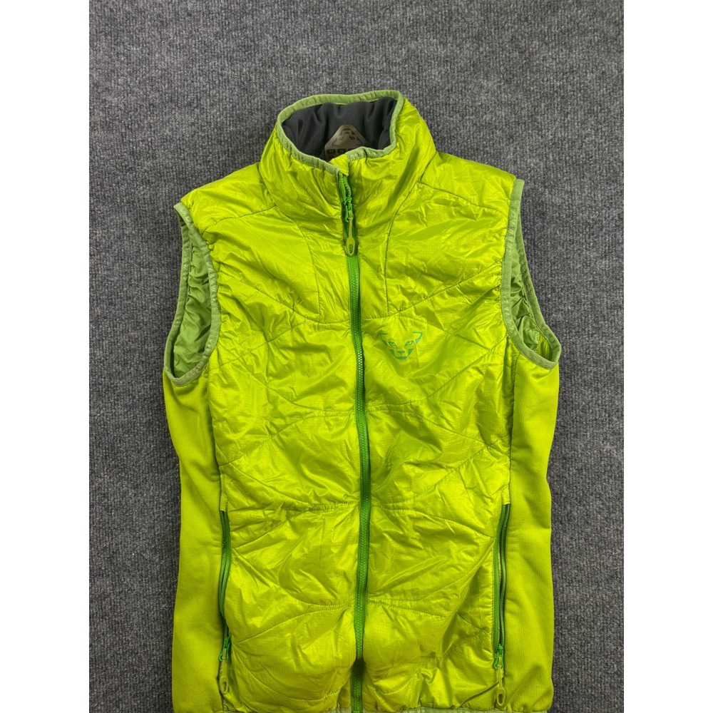 Dynafit Insulated Vest Womens M Lime Green‎ Primaloft Pertex Quantum B0324-03